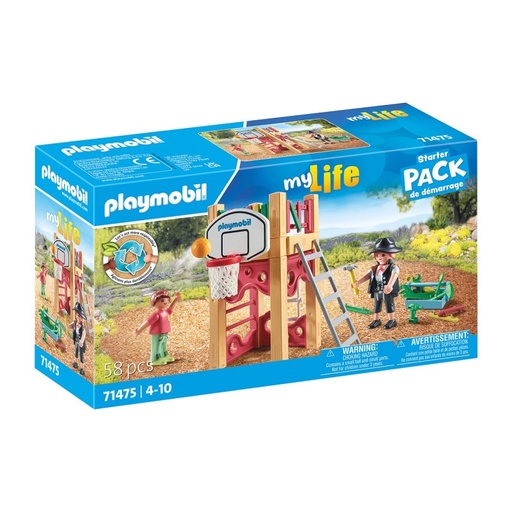 [PL71475] Carpintera con torre de juegos PLAYMOBIL 71475