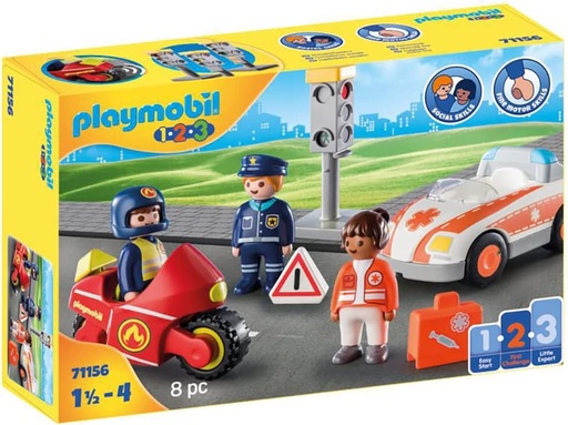 [PL71156] 1.2.3 Héroes del día a día PLAYMOBIL 71156