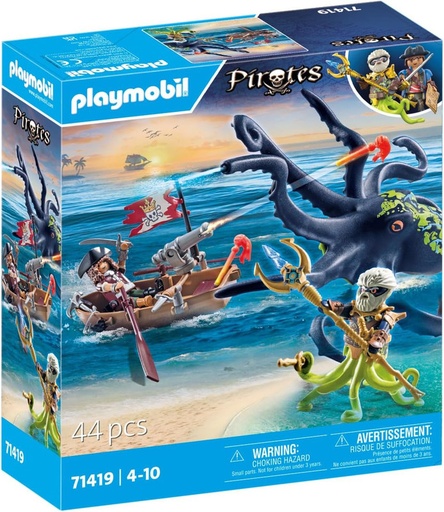[PL71419] Batalla con pulpo gigante PLAYMOBIL 71419