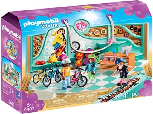 [PL9402] Tienda de Bicicletas y Skate PLAYMOBIL PL9402