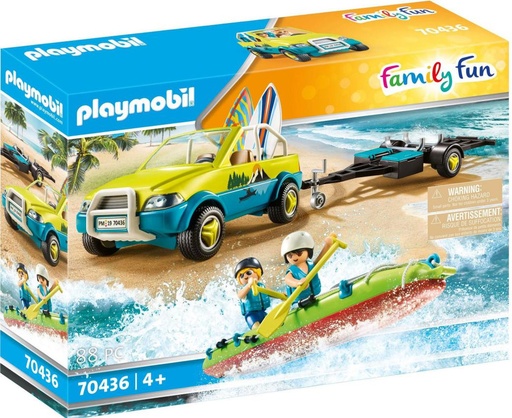 [PL70436] Coche de Playa con Canoa PLAYMOBIL 70436