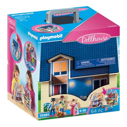 [PL70985] Casa de Muñecas Maletín PLAYMOBIL 70985