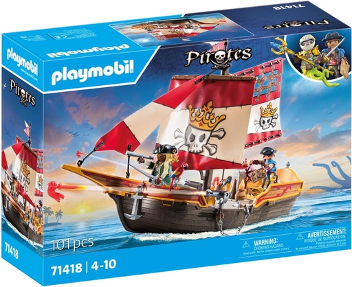 [PL71418] Barco pirata PLAYMOBIL 71418