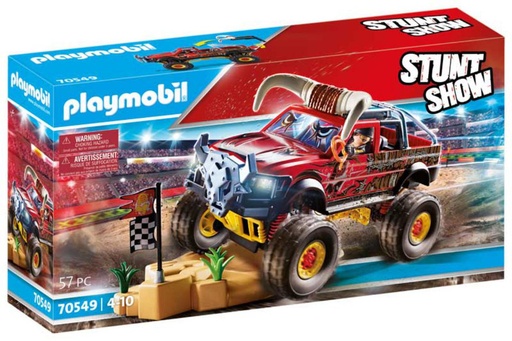 [PL70549] Stuntshow Monster Truck Horned PLAYMOBIL 70549