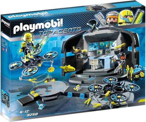 [PL9250] Agentes Secretos Centro de Mando del Dr,Drone PLAYMOBIL 9250