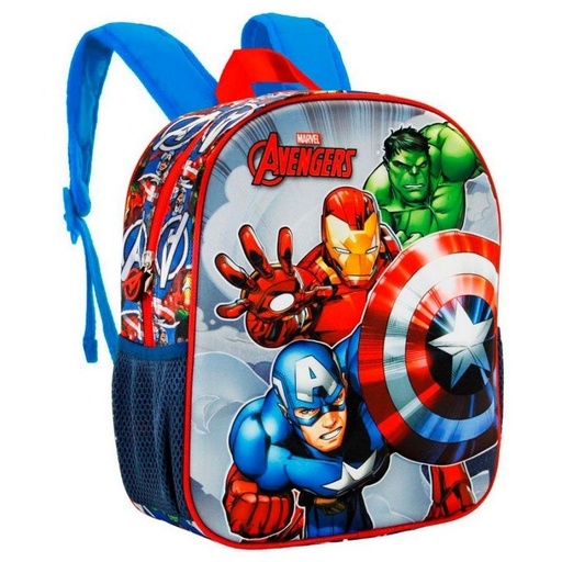 [KAR03238] CAPITAN AMÉRICA Mochila 3D Pq  DEFY KARACTERMANIA 3238