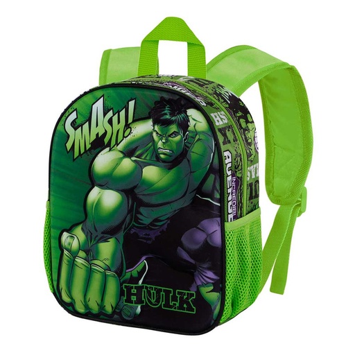 [KAR06330] HULK Mochila 3D PEQUEÑA Superhuman KARACTERMANIA 6330 26x3x31cm