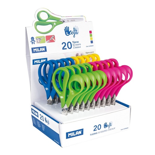 [MIL1439620] tijeras para zurdos colores surt