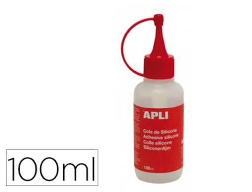 [13349] COLA DE SILICONA APLI LIQUIDA BOTE 100ML