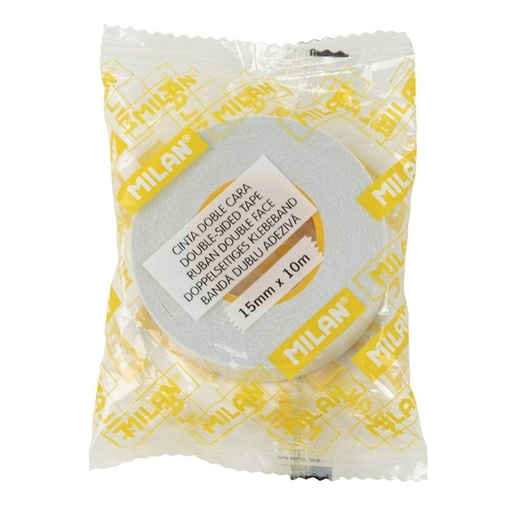 [MIL80212] Cinta ADHESIVA doble cara 15 mm x 10 m