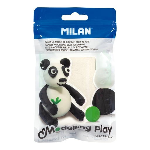[MIL9154110] Pasta de modelar Modelling Play seca al aire, blanco