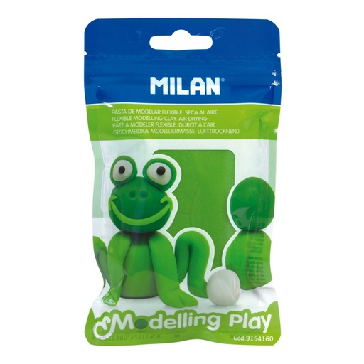 [MIL9154160] 
Pasta de modelar Modelling Play seca al aire, verde claro