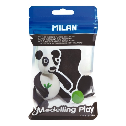 [MIL9154180] Pasta de modelar Modelling Play seca al aire, negro