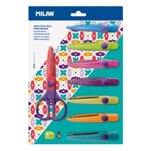 [MIL14930908] BLISTER TIJERAS ZIGZAG 8 HOJAS INTERCAN