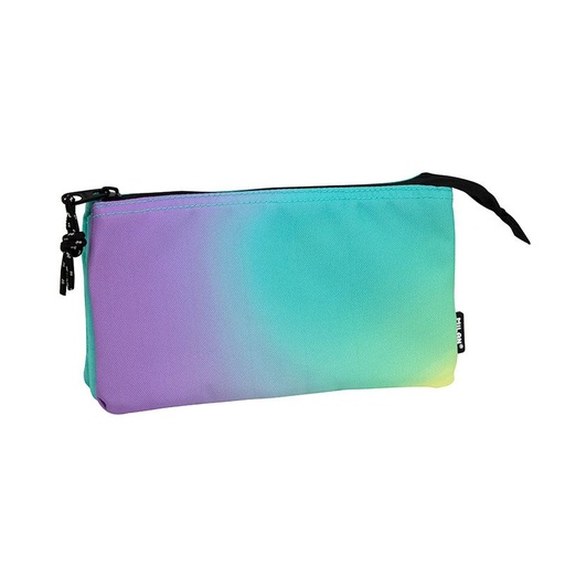[MIL081133-SN1-GR] Portatodos 5 Compartimentos Sunset Verde 21.5x12.5x4cm
