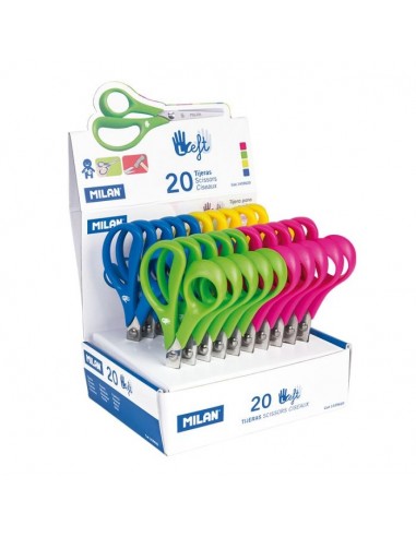 [MIL553508] TIJERAS ZURDOS MILAN 14CM