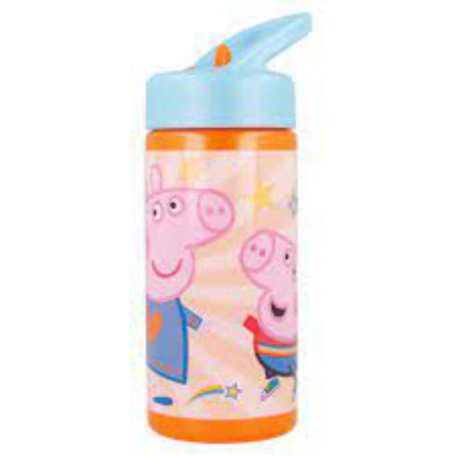 [S41231] STOR BOTELLA PP PLAYGROUND 410 ML PEPPA PIG KINDNESS COUNTS