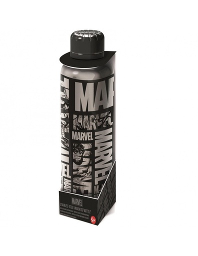 [S00261] STOR BOTELLA TERMO ACERO INOXIDABLE 515 ML. MARVEL 00261