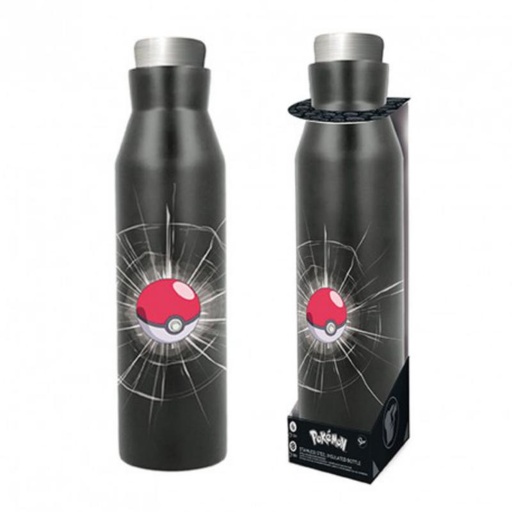 [S01051] STOR BOTELLA TERMO DIABOLO ACERO INOXIDABLE 580 ML POKEMON