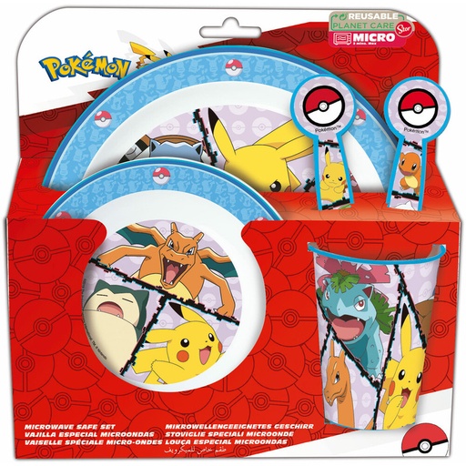 [S08010] STOR SET MICRO KIDS 5 PCS. POKEMON DISTORTION