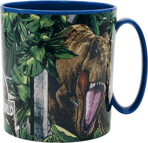 [S14604] STOR TAZA MICRO 350 ML. JURASSIC WORLD FRANCHISE STOR 14604