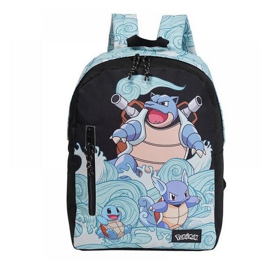 [MC-336-PK] Mochila Juvenil PokeMON Adaptable a Trolley SQUIRTLE MC-336-PK