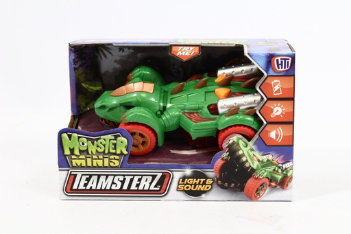 [1417277] Teamsterz  Vehículo Monster Dino con sonidoLuces y