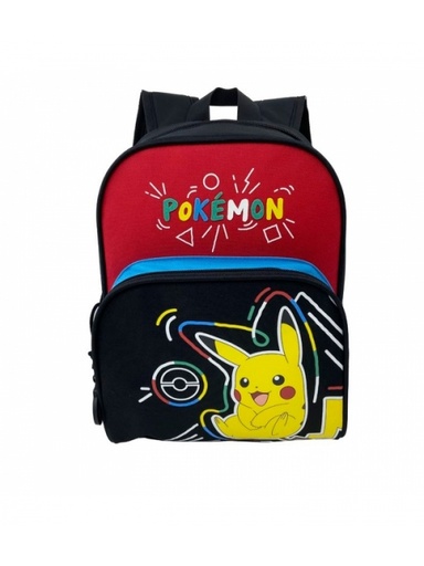 [MC-354-PK] Pokémon  Colorful  Mochila 30 cm