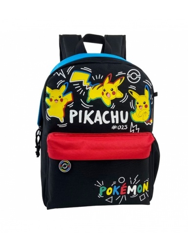 [MC-356-PK] Pokémon  Colorful  Mochila Juvenil  Adaptable a Trolley