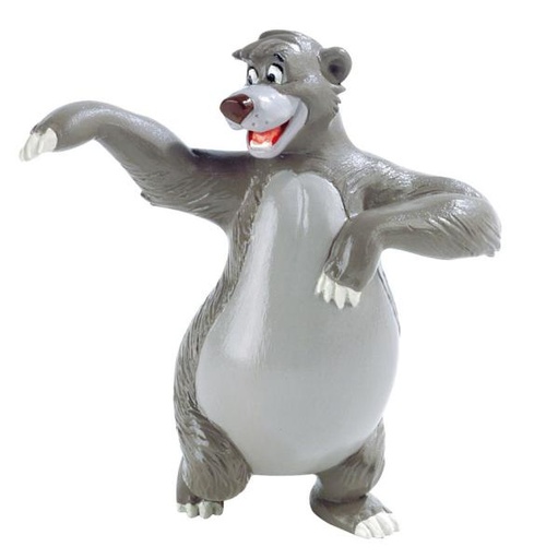 [Y12381] Baloo FIGURAS DE PVC EL LIBRO DE LA SELVA