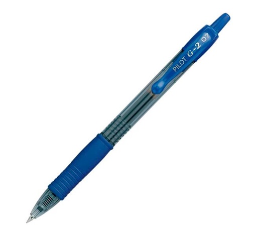 [122771] ROLLER RETR. PILOT G-2 AZUL BL-G2-7-L