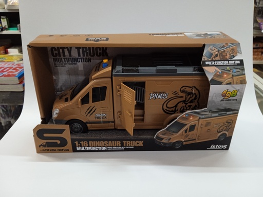 [CF-4097] FURGONETA TRANSPORTE DINOSAU CF-4097