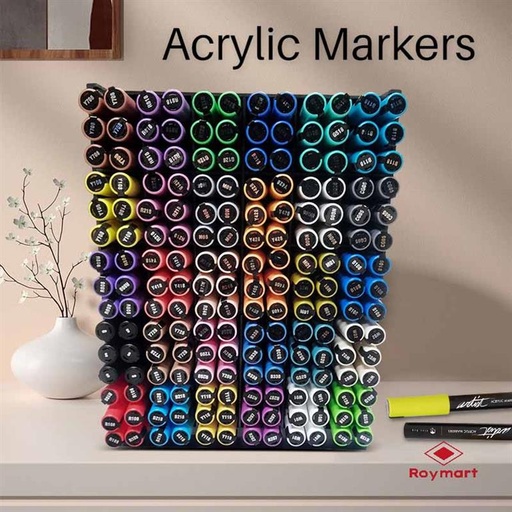 [AB-0600] EXPOSITOR 180 ACRYLIC PENS,24 COLORES