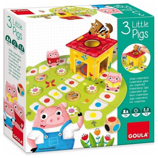 [024-53146] JUEGO MADERA LOS 3 CERDITOS G 024-53146