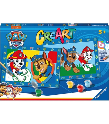 [123-23553] CREART SERIE JUNIOR 2xPAW PAT 123-23553