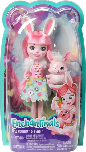 [446-DVH87-FXM73] MUÑECA BÁSICA ENCHANTIMALS SURTIDA DVH87 MATTEL FXM73