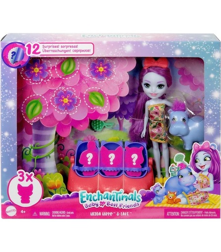[020-HNW97] ENCHANTIMALS  HEDDA HIPO Y LAK 020-HNW97