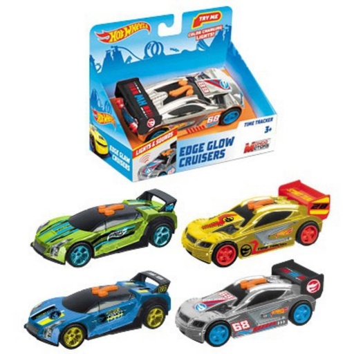 [MON51200] LIGHTS & SOUNDS HOT WHEELS BLAZING CRUISERS 13 CM  51200