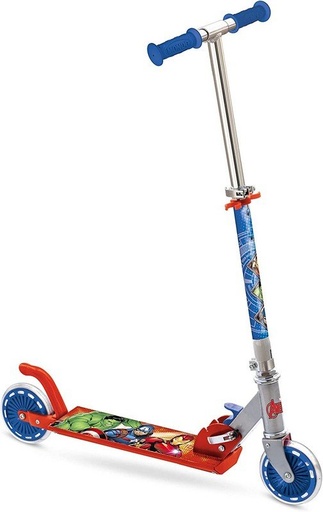 [MON28681] PATINETE ALUMINIO 2 RUEDAS AVENGERS 60 X 10 X 21 MONDO 28681