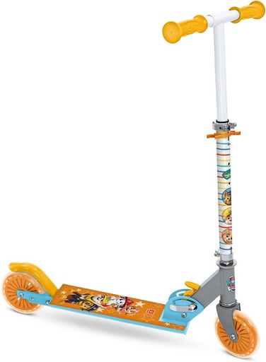 [MON28685] Mondo Toys - Alu Scooter PAW PATROL - Patinete infantil de aluminio de 2 ruedas - Manillar regulable - 28685
