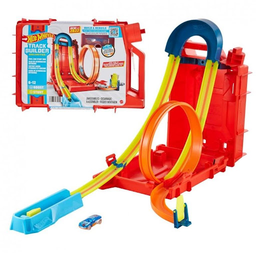 [020-HDX78] HOT WHEELS TRACK BUILDER CAJA LATA DE GASOLINA 020-HDX78