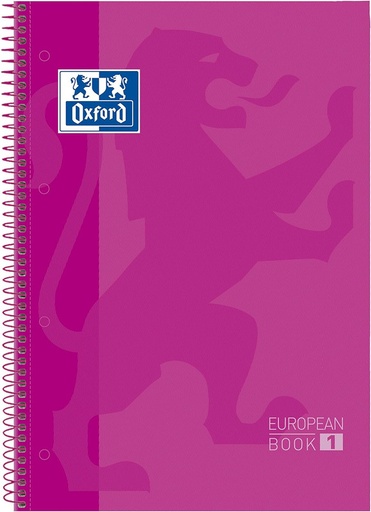 [100430270] oxford cuadernoERNO SCHOOL A4 5X5 80H ROSA 100430270