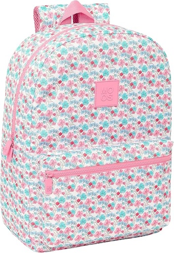 [612418754] MOCHILA PARA PORTATIL 15,6'' RECICLADO MOOS "FLORES" SAFTA 612418754