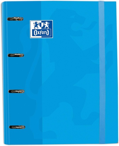 [400109184] CARPEBLOC OXFORD 4AN 100H A4 5X5 TURQUESA