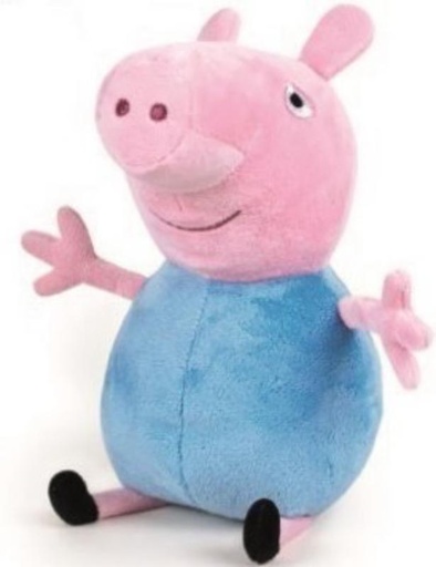 [PBP760018948-G] PELUCHE PEPPA PIG 30 CM HAPPY ONK GEORGE CLASICO 760018948