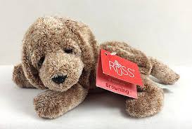 [RUS21920] PERRO POPPY GRIS 17CM