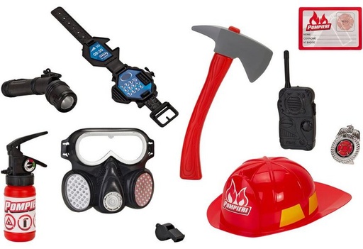 [GLO37429] SET DE BOMBERO CASCO+ACCESORIOS GLOBO GLO37429