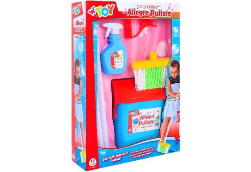 [GLO37870] SET DE LIMPIEZA  6 PZS 44,5 x 30,5 x 9,5 GLOBO GLO37870