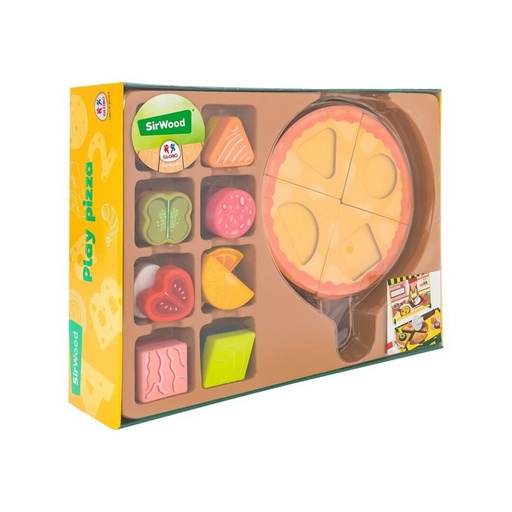 [GLO39943] JUEGO DE PUZZLE FORMINE PIZZA 40PZ