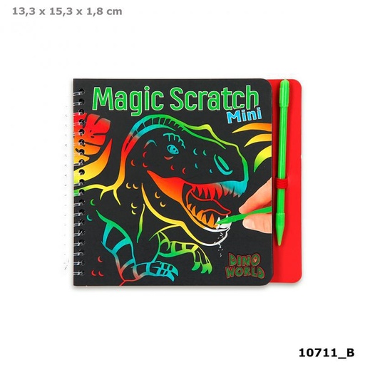 [TM0010711] Dino World Mini Magic-Scratch Book